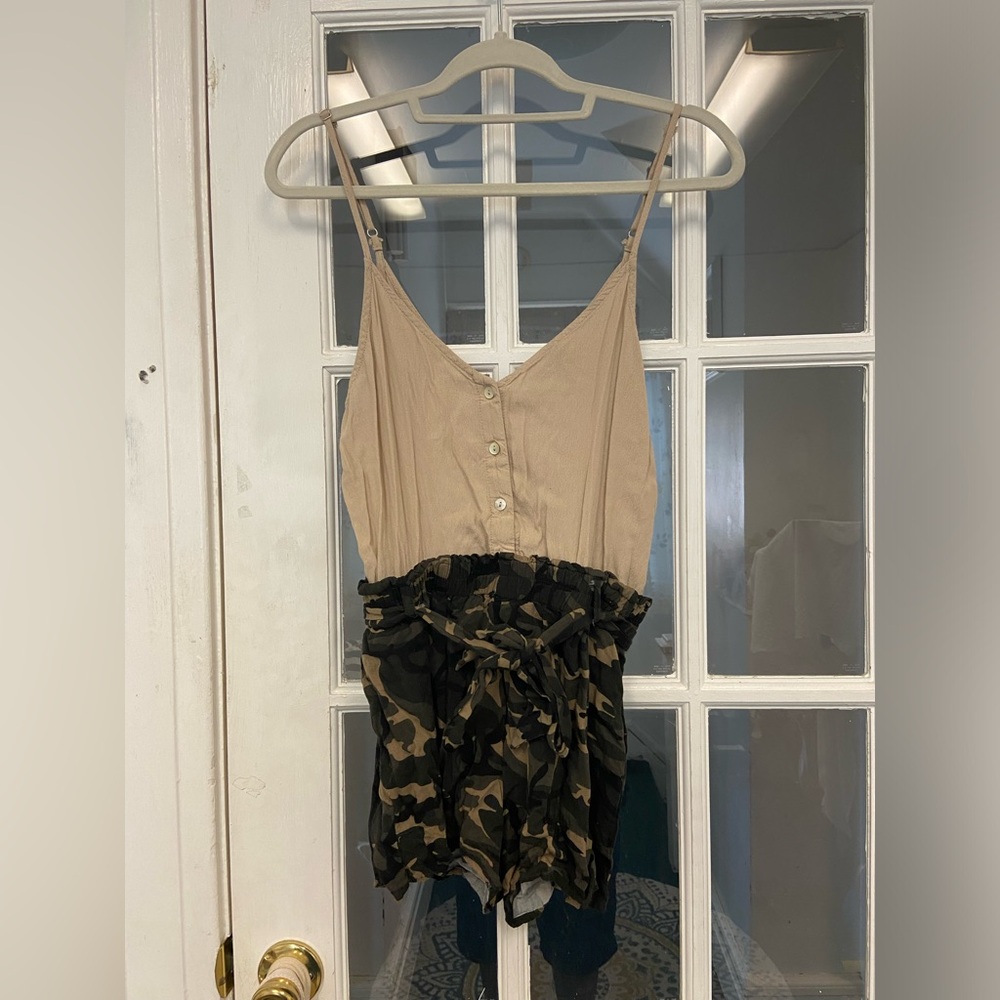 Camo romper